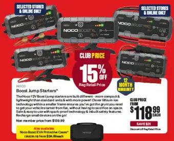Boost Jump Starters
