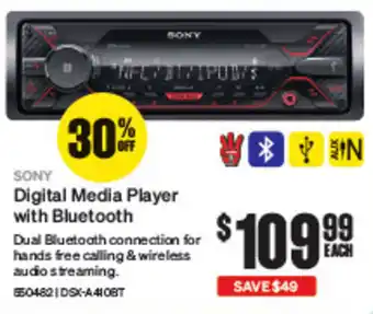 SuperCheap Auto Digital Media Player with Bluetooth offer