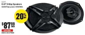 SuperCheap Auto 6x9 3-Way Speakers offer