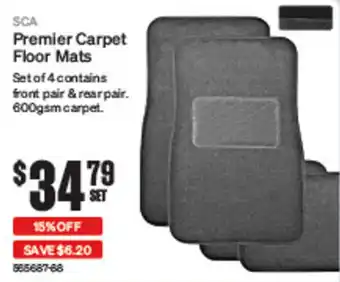 Premier Carpet Floor Mats