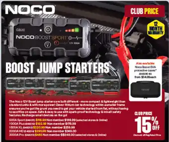SuperCheap Auto BOOST JUMP STARTERS offer