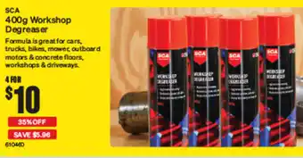 SuperCheap Auto 400g Workshop Degreaser offer