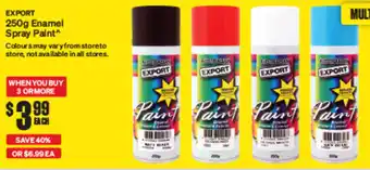 250g Enamel Spray Paint