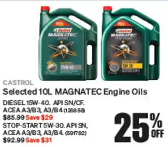 SuperCheap Auto Selected 10L MAGNATEC Engine Oils offer