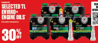 SuperCheap Auto SELECTED 7L ENVIRO+ ENGINE OILS offer