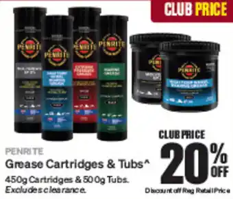 SuperCheap Auto Grease Cartridges & Tubs offer