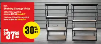SuperCheap Auto Shelving Storage Units offer