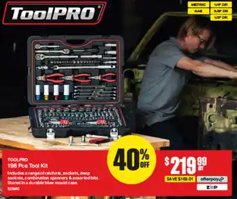 SuperCheap Auto 198 Pce Tool Kit offer
