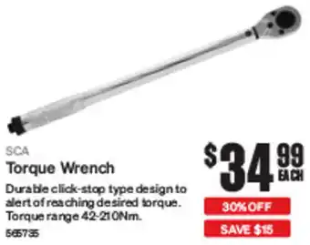 SuperCheap Auto Torque Wrench offer