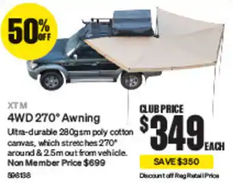 SuperCheap Auto 4WD 270 Awning offer