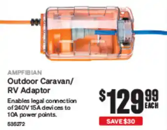 Outdoor Caravan/ RV Adaptor
