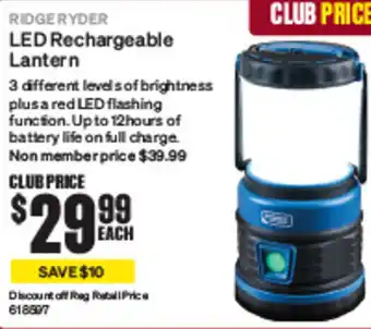 LED Rechargeable Lantern