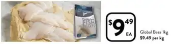 Foodworks Global Basa 1kg offer
