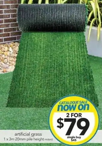 Cheap as Chips artificial grass offer