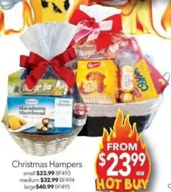 Cheap as Chips Christmas Hampers offer