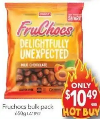 Cheap as Chips Fruchocs bulk pack offer