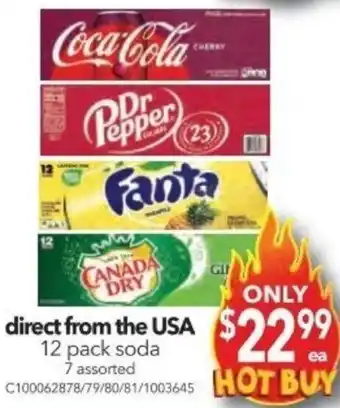 Cheap as Chips 12 pack soda offer
