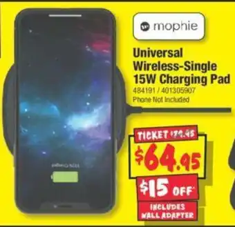 JB Hi-Fi Universal Wireless-Single 15W Charging Pad offer