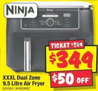 JB Hi-Fi XXXL Dual Zone 9.5 Litre Air Fryer offer
