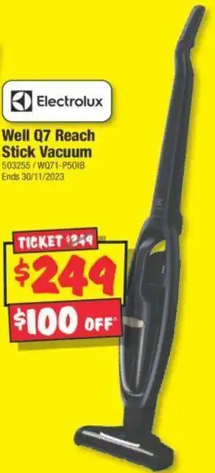 JB Hi-Fi Well Q7 Reach Stick Vacuum offer