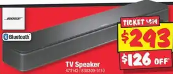 JB Hi-Fi TV Speaker offer