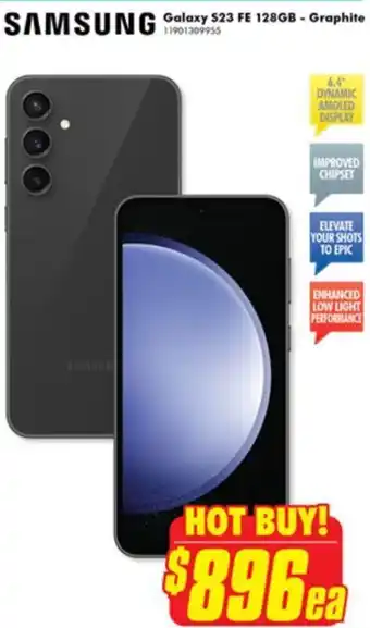 The Good Guys Galaxy S23 FE 128GB - Graphite offer