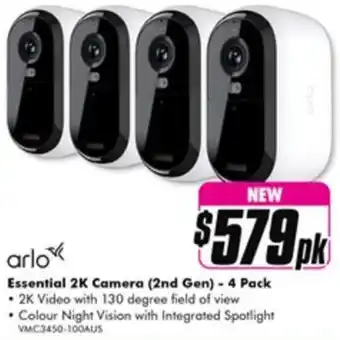 The Good Guys Essential 2K Camera (2nd Gen) - 4 Pack offer
