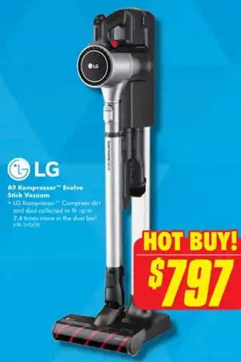 A9 Kompressor Evolve Stick Vacuum