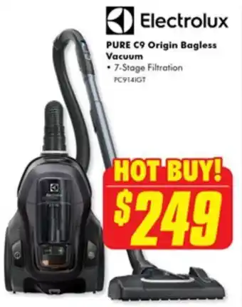 The Good Guys PURE C9 Origin Bagless Vacuum offer