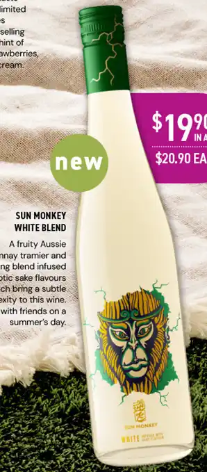 Dan Murphy's SUN MONKEY WHITE BLEND offer