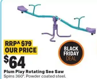 Mitre 10 Plum Play Swing & Double Glider Set offer