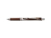 Officeworks Pentel Energel BL77 Gel Pen 0.7mm Brown offer