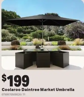 Mitre 10 Coolaroo Daintree Market Umbrella offer