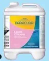 Mitre 10 Baracuda Chlorine Range Liquid 20L offer