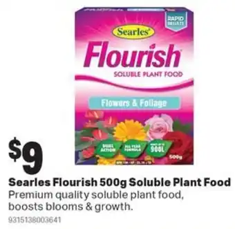 Mitre 10 Searles Flourish 500g Soluble Plant Food offer