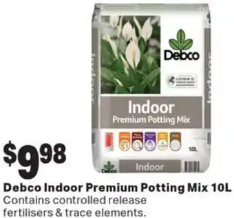 Mitre 10 Debco Indoor Premium Potting Mix 10L offer