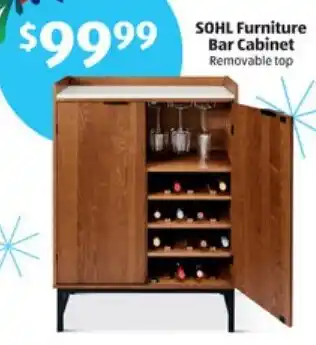 ALDI SOHL Furniture Bar Cabinet offer