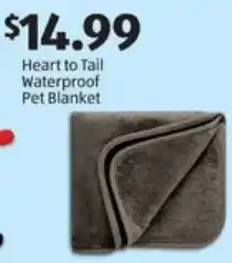 ALDI Heart to Tail Waterproof Pet Blanket offer