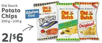 IGA Old Dutch Potato Chips offer