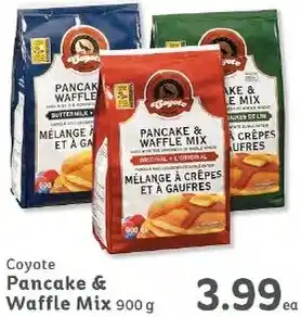 IGA Coyote Pancake & Waffle Mix 900g offer