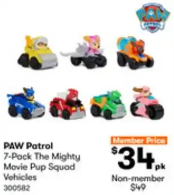 BIG W PAW Patrol offer