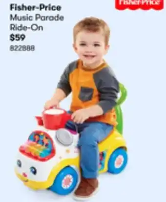 BIG W Fisher-Price Music Parade Ride-On offer