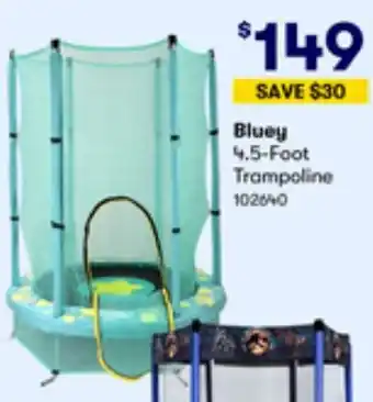 BIG W Bluey 4.5-Foot Trampoline offer