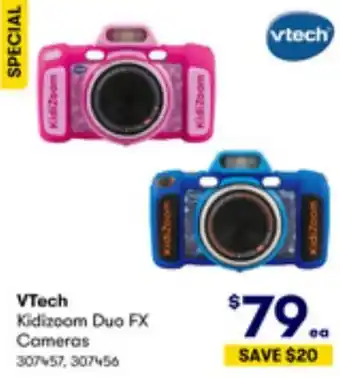 BIG W VTech Kidizoom Duo FX Cameras offer