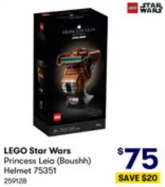 BIG W LEGO Star Wars Princess Leia (Boushh) Helmet offer