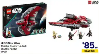 BIG W LEGO Star Wars Ahsoka Tano's T-6 Jedi Shuttle offer