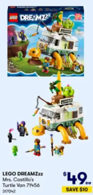 BIG W LEGO DREAMZzz Mrs. Castillo's Turtle Van offer