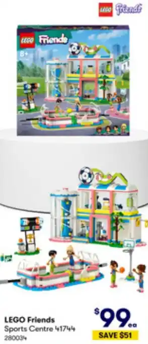 BIG W LEGO Friends Sports Centre offer