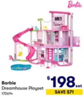 BIG W Barbie Dreamhouse Playset offer