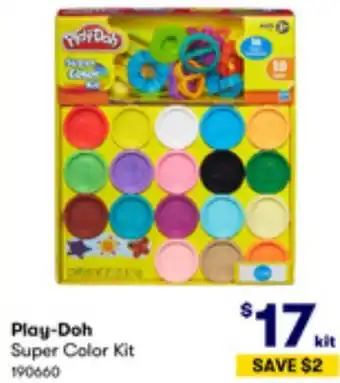 BIG W Play-Doh Super Color Kit offer